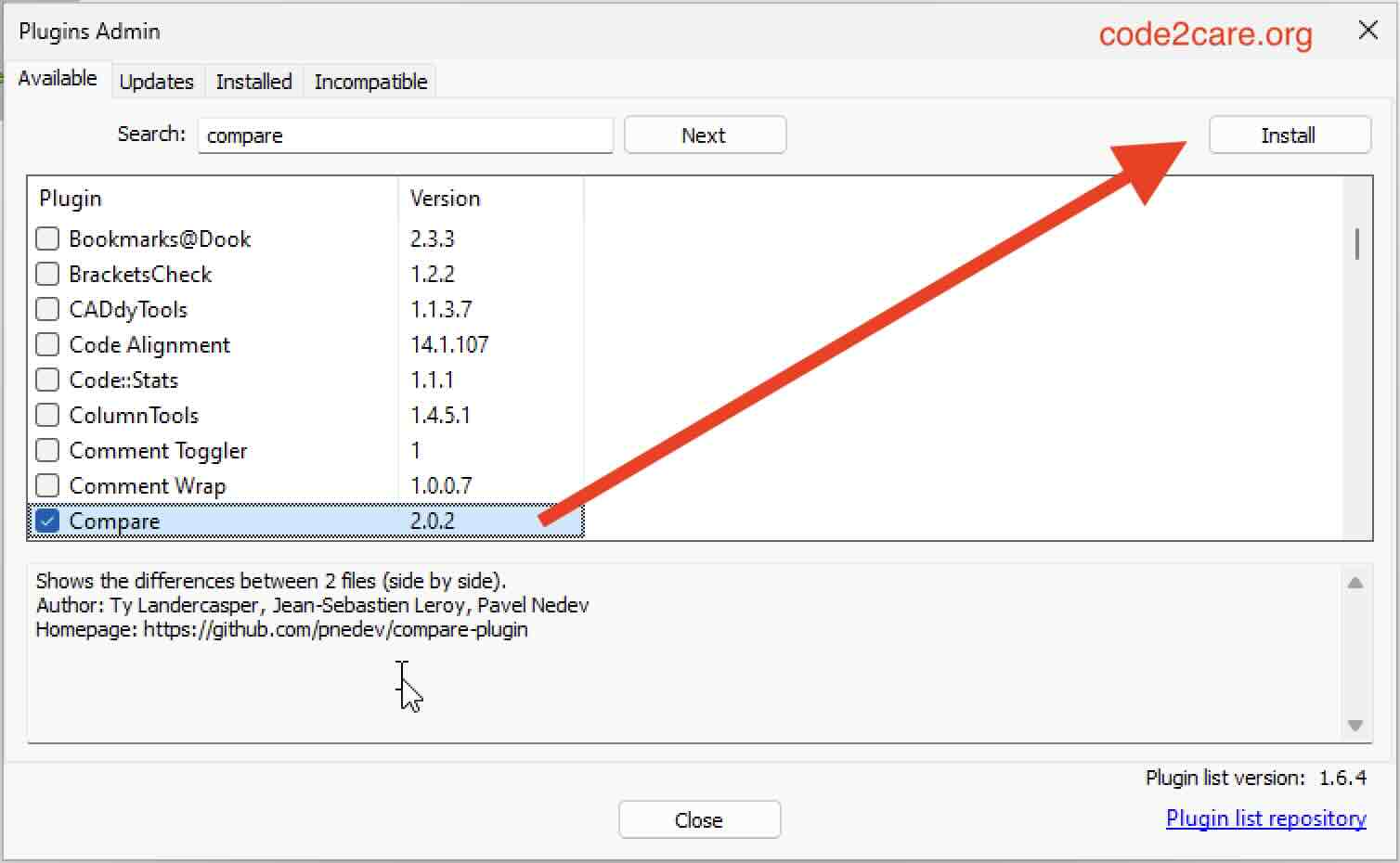 How to Compare Two SQL Queries in Notepad++